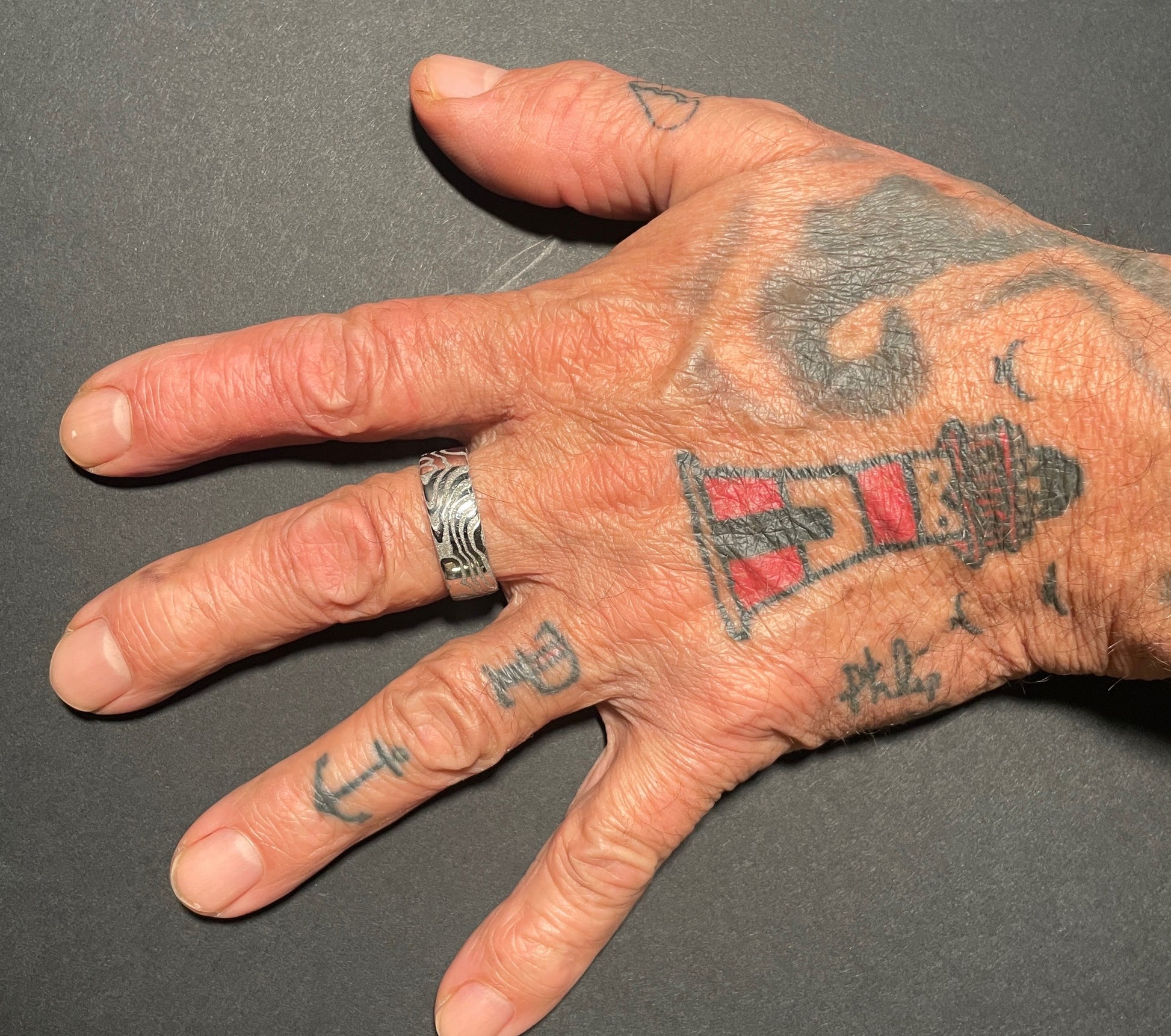 Damascus Ring, Lucia™ by Damasteel