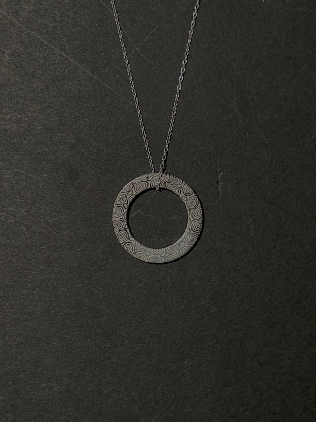 Damasteel Bluetongue Pendant