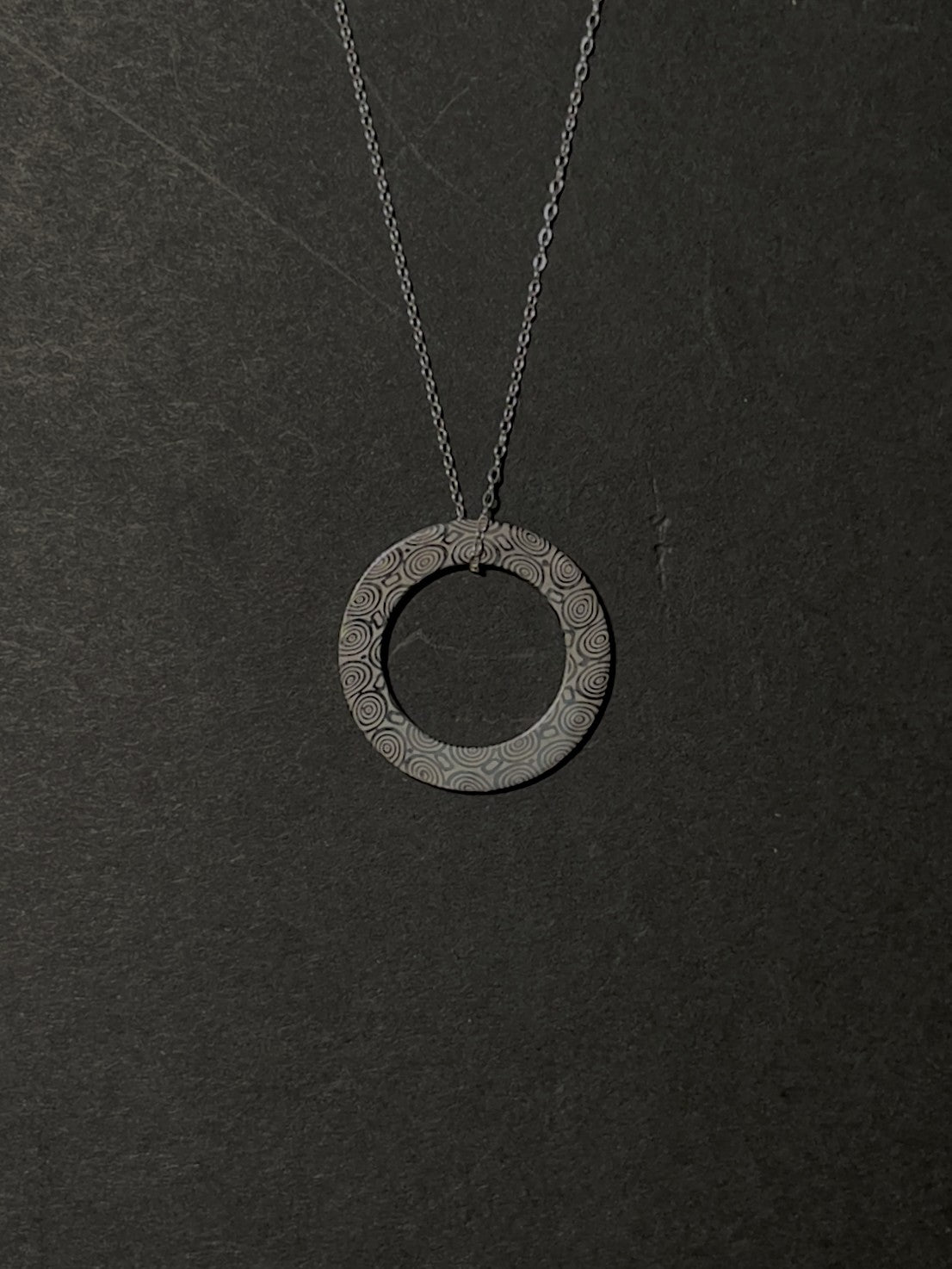 Damasteel Bluetongue Pendant