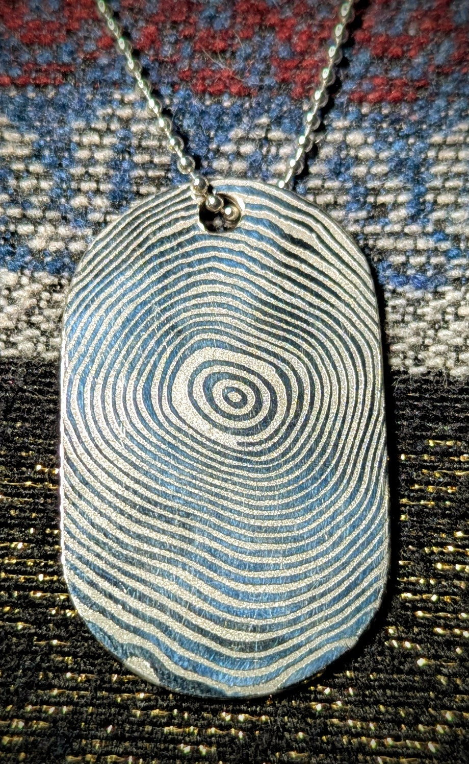 Damasteel Lucia™ Dog Tag