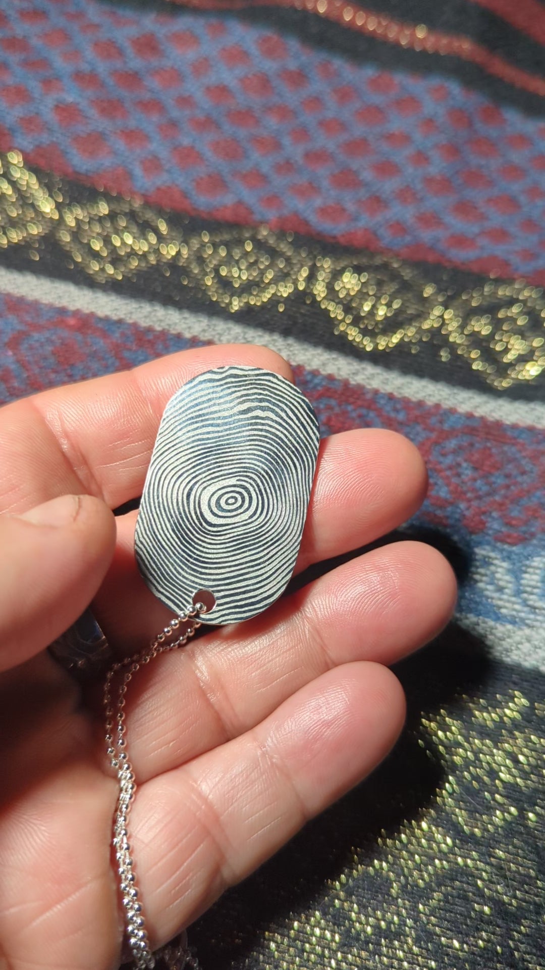 Damasteel Lucia™ Dog Tag